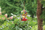 Art Glass Hummingbird Feeder