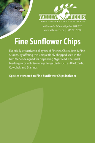 Hulled Sunflower Fine Chips