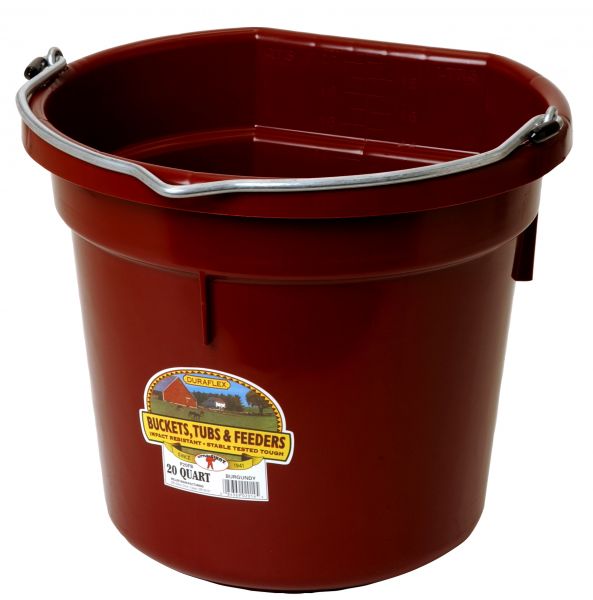 MILLER MFG CO INC DURAFLEX FLAT BACK BUCKET 20 QT BERRY BLUE P20FBBERRYBL6,  Sports & Outdoors -  Canada