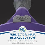 Furminator Undercoat Deshedding Tool for Cats - M/L Long Hair