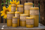 All Natural Beeswax Candles