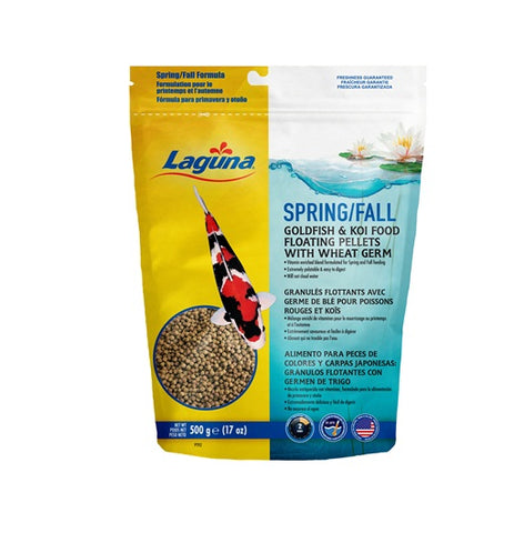 Laguna Spring & Fall Floating Food with Wheat Germ - 500 g