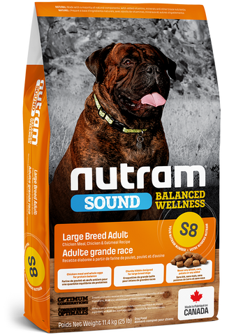 S8 Nutram Sound Balanced Wellness® Large Breed Adult Dog Food