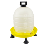 Top Fill Poultry Drinker- 15L with Feet and Lid