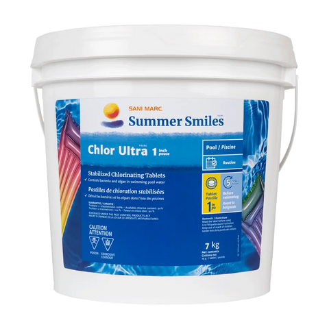 Chlor Ultra 1" Stabalized Chlorinating Tablets -7kg