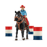 Barrel Racing with Cowgirl Kids Toy