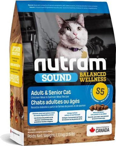 Nutram S5 Adult & Senior Cat