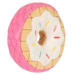 Tough and Texture Donut Dog Toy