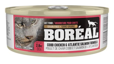 Boréal Cobb Chicken and Atlantic Salmon Canned Cat Food