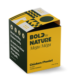 Bold by Nature Mega Raw Dog Food- 4 lbs Patties