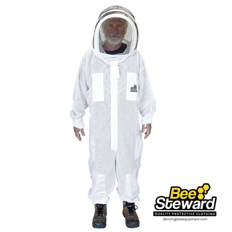 Bee Steward Vented Bee Suit (XL- more sizes avalible by order)