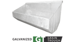 Galvanzied Grain Trough for Dimaond Bar Gates