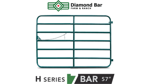 Diamond Bar 7 Bar Farm Gate- 4 foot