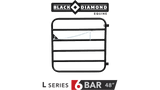 Diamond Bar 6 Bar Farm Gate- Black