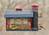 Red Barn Combo Bird Feeder