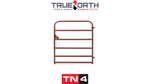 True North Utility Gate- Red