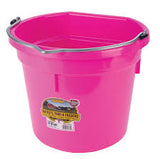 Plastic 20 Quart Flatback Pail
