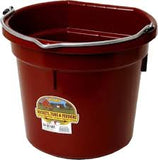 Plastic 20 Quart Flatback Pail