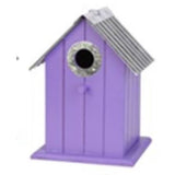 Colorful Wren and Chickadee Houses