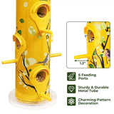 Metal Tube Feeder with Design