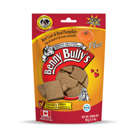 Benny Bully's Liver plus Pumpkin Dog Treats