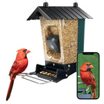 Smart Camera Squirrel-Resistant Bird Feeder