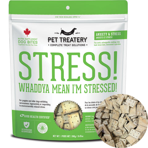 Stress! Whaddya Mean I'm Stressed!- Claming Dog Treats