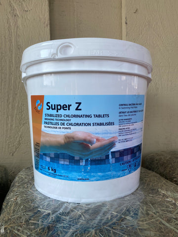 Super Z Stabilized Chlorinating Tablets