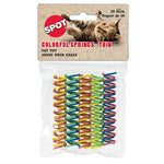 Spot- Colorful Thin Springs Cat Toy (10pk)