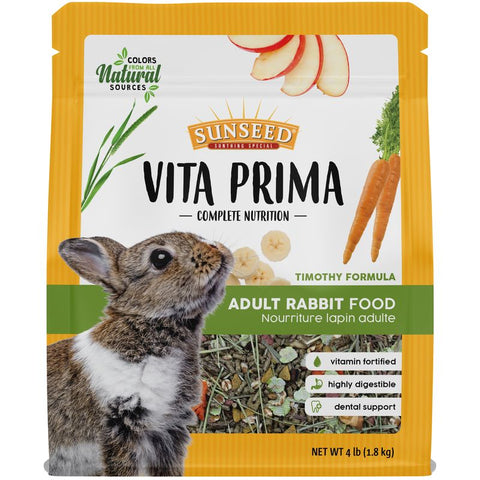 Sunseed Vita Prima Timothy Rabbit 4lbs
