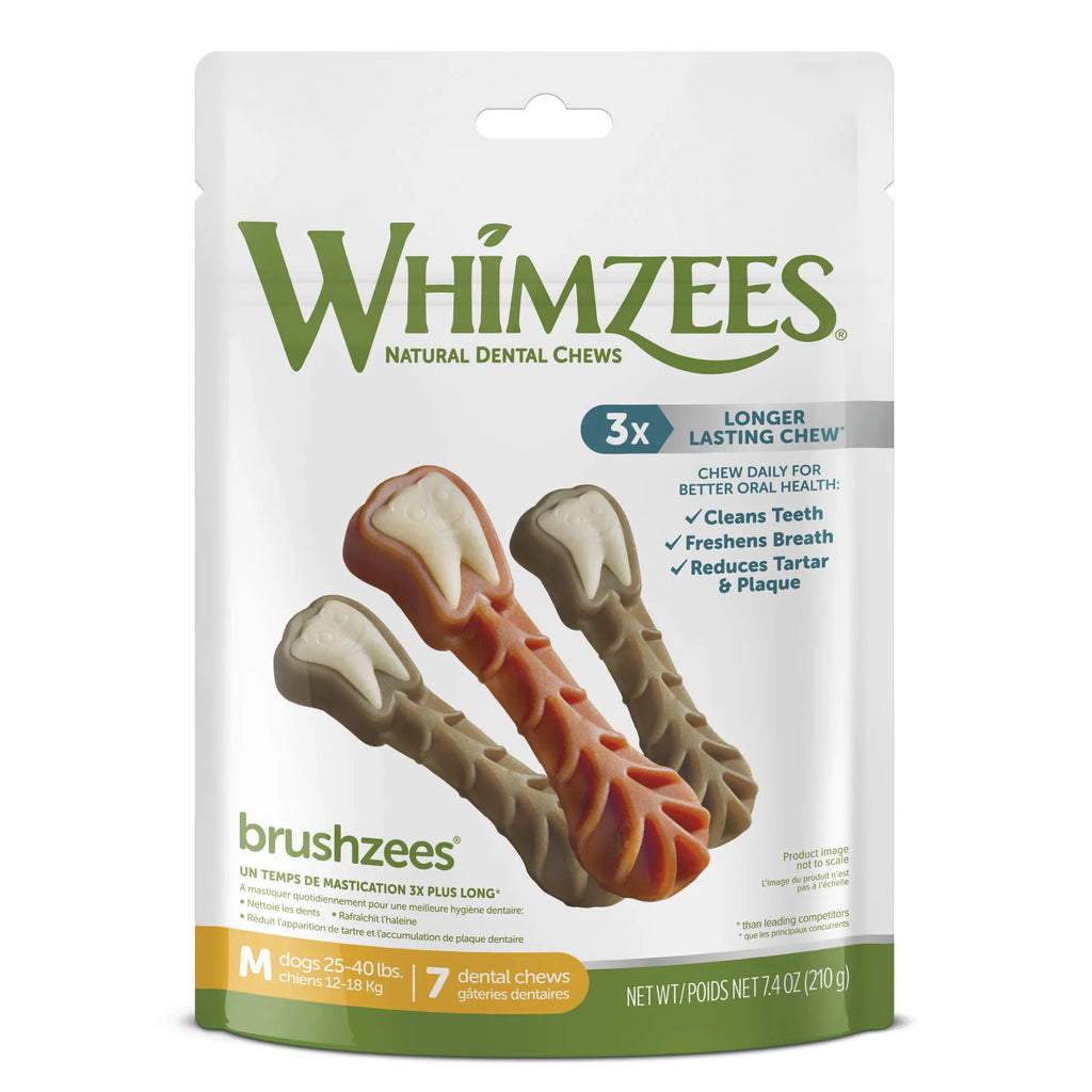 Dog dental 2025 chews whimzees