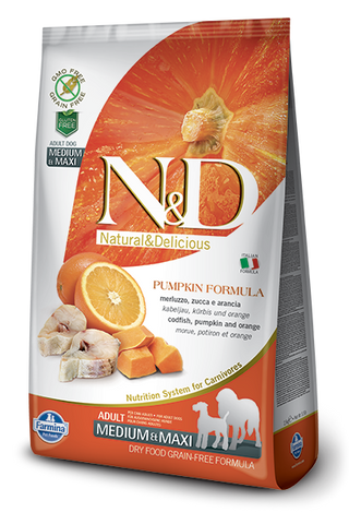 N&D Codfish & Orange | Adult Medium & Maxi