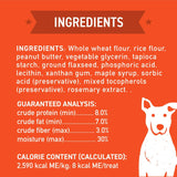 Wag More Bark Less Soft Chews Dog Treats - Creamy Peanut Butter