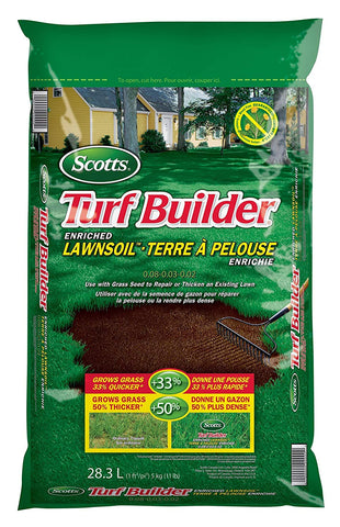 Scotts Turf Builder Enriched Lawn Soil, 28.3-L