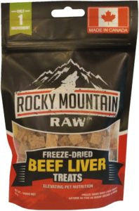 Rocky Mountain Raw Freeze-Dried Beef Liver Treats
