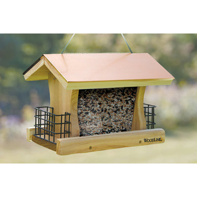 Coppertop Ranch Feeder with Suet Cages