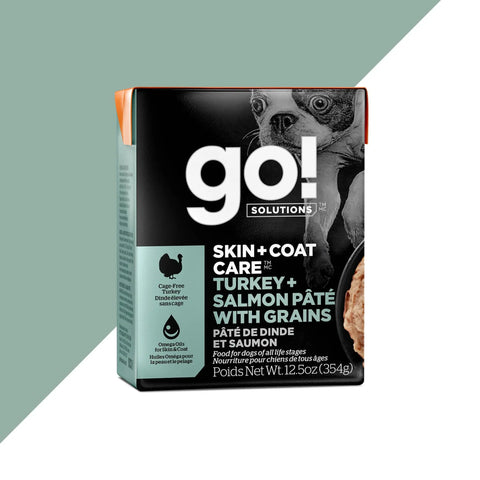 Go! Skin + Coat Care - Turkey and Salmon Pate