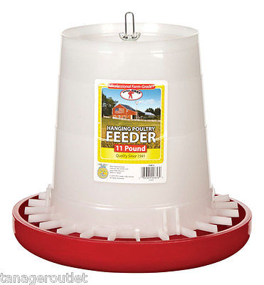 Hanging Poultry Feeder - 11 Pound