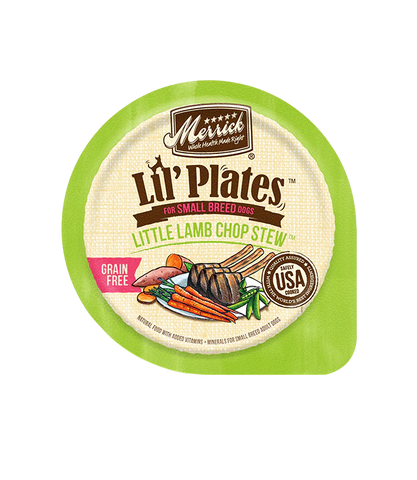 Lil' Plates for Small Breeds - Little Lamb Chop Stew
