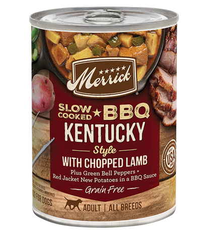 Merrick Canned Food - BBQ Kentucky Style with Chopped Lamb