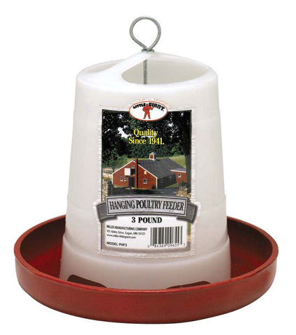 Hanging Poultry Feeder - 3 Pound
