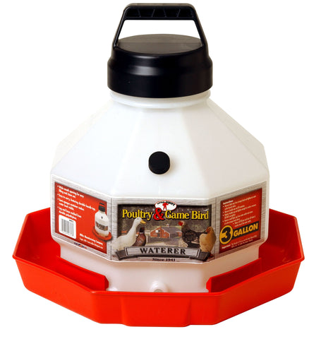 Poultry Waterer - 3 Gallon