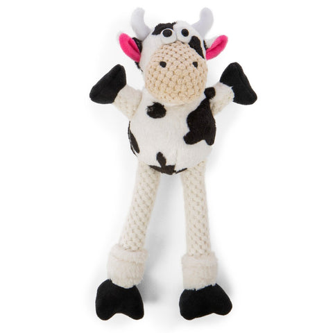 Checkers Skinny Cow Dog Toy