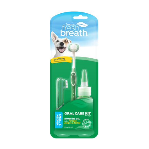 TropiClean Oral Care Kit for Small/Medium Dogs