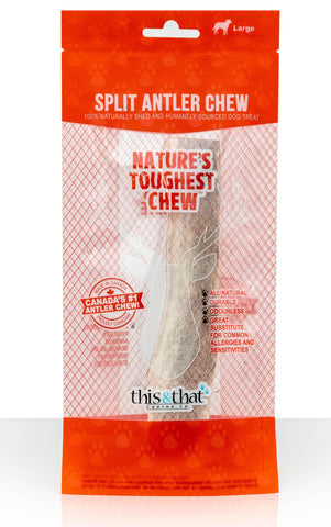 Split Antler Chew - Large