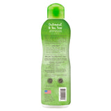 TropiClean Oatmeal and Tea Tree Medicated Itch Relief Shampoo for Pets