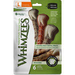 Whimzees Natural Dental 6 Chews for Large Dogs