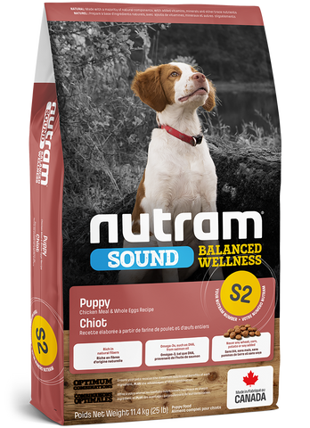 S2 Nutram Sound Balanced Wellness® Puppy Food