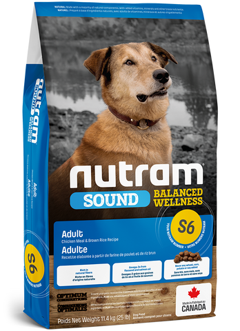S6 Nutram Sound Balanced Wellness® Adult Dog Food