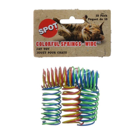 Spot - Colorful Wide Springs Cat Toy (10pk)